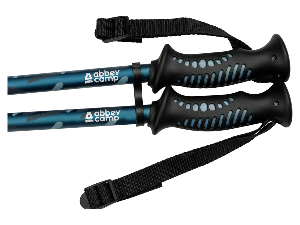Abbey Camp anti shock wandelstokken - Blue
