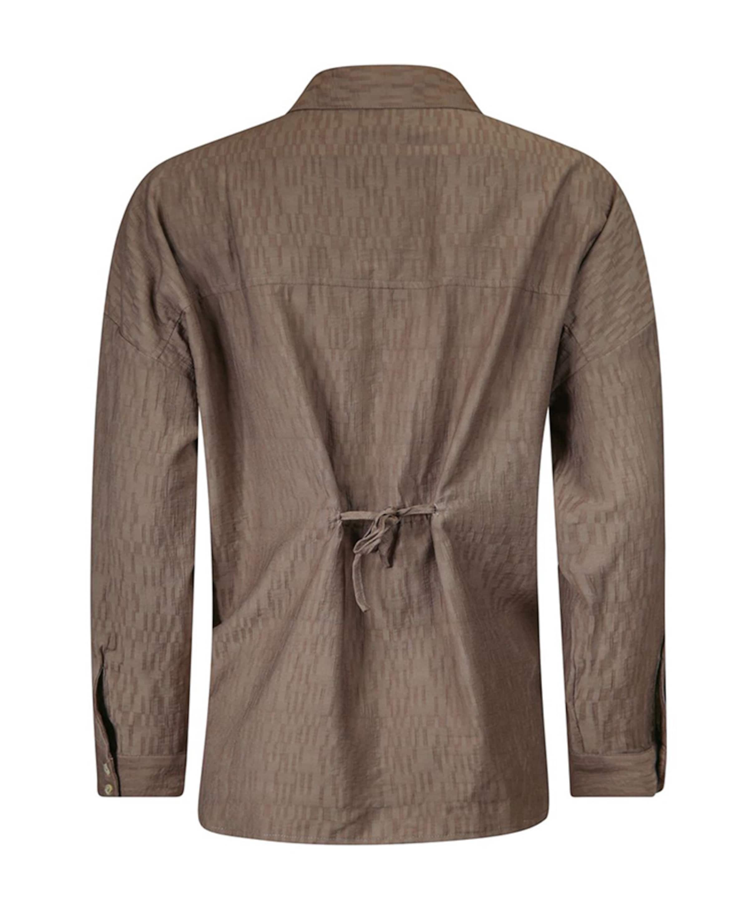 Poools Dames blouse bruin