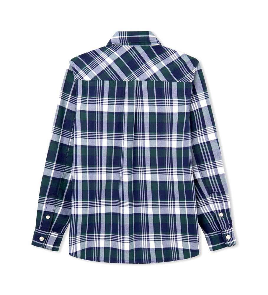 Camisa Pepe Jeans Darrell, azul marinho, verde