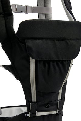 Beemoo CARE Carry Comfort 4-in-1 Bæresele & Hoftebærer, Black