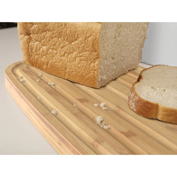 Boîte à pain blanc couvercle bambou 35,5 cm Joseph Joseph