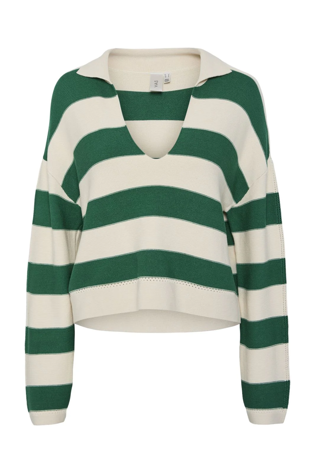 Y.A.S Yastinka Ls Polo Knit Pullover