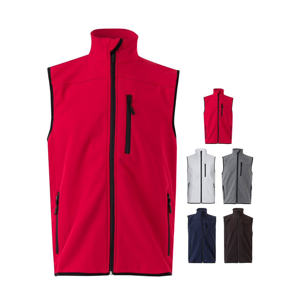 Velilla 36136 - Gilet soft shell (280g/m²), avec doublure polaire, en polyester (94%) et élasthanne (6%)