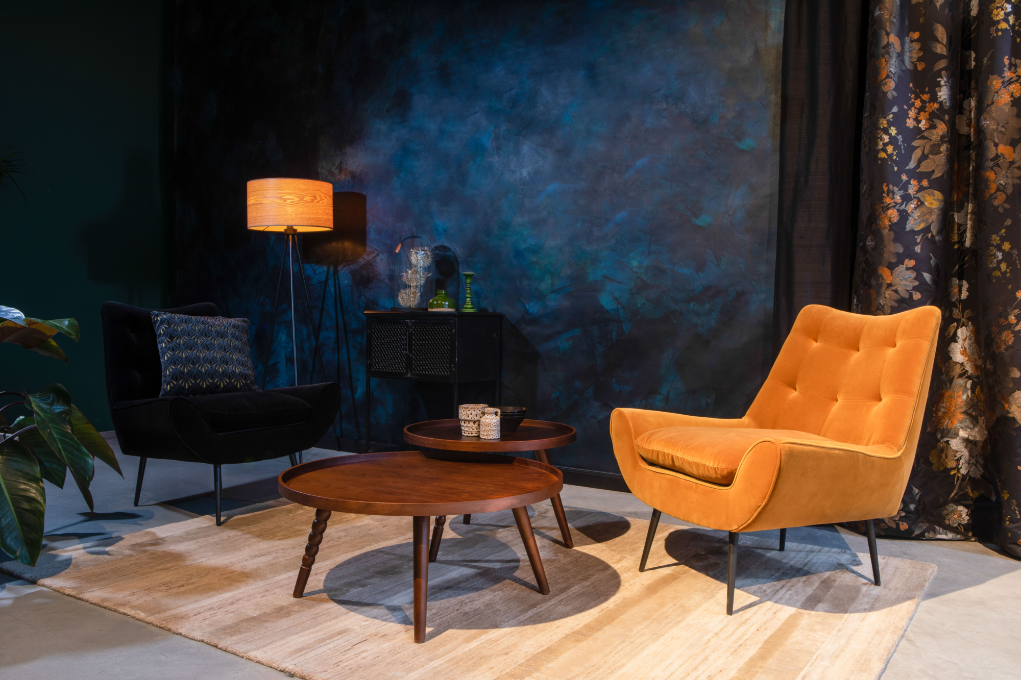 Dutchbone fauteuil Glodis Whiskey
