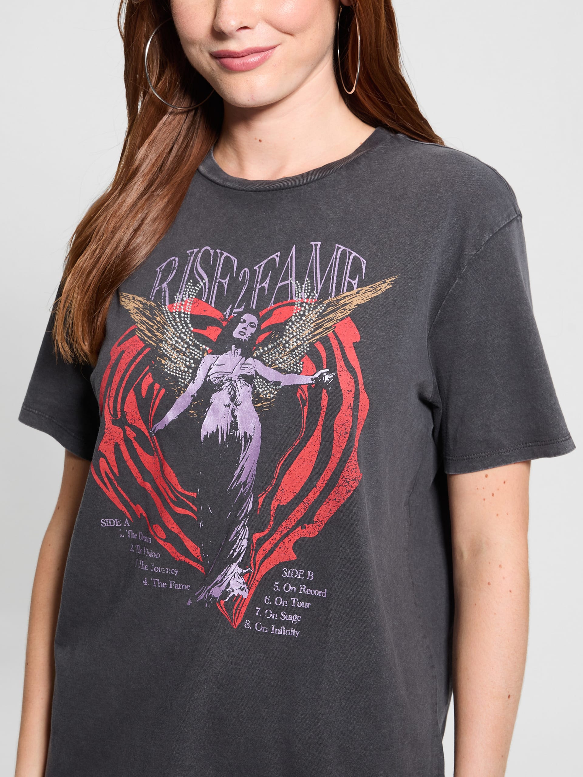 Camiseta gráfica Rise 2 Fame