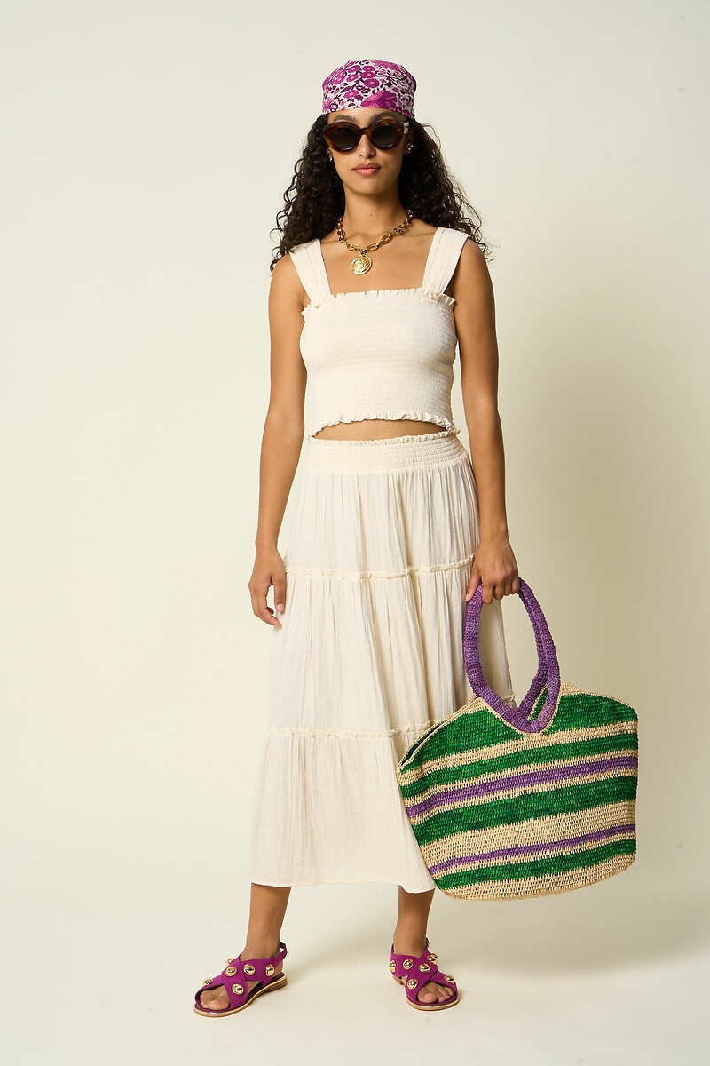 PETITE MENDIGOTE<br>Cesta listrada SOLEIL