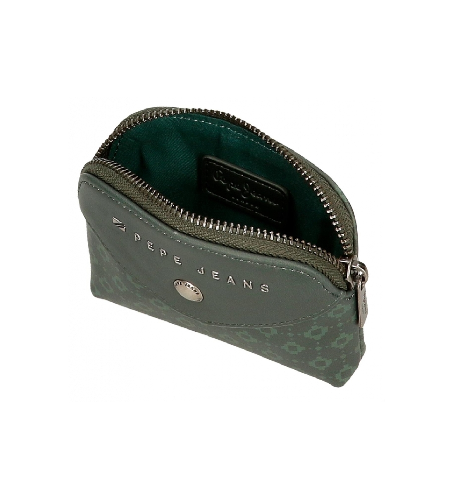 Carteira redonda Pepe Jeans Bethany, verde