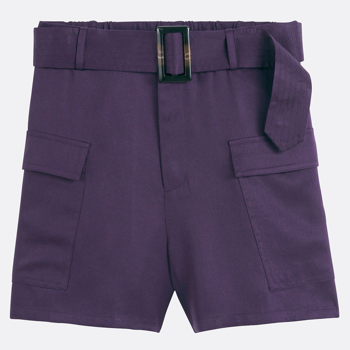 COLEÇÕES LA REDOUTE<br>Bermudas cargo em liocel