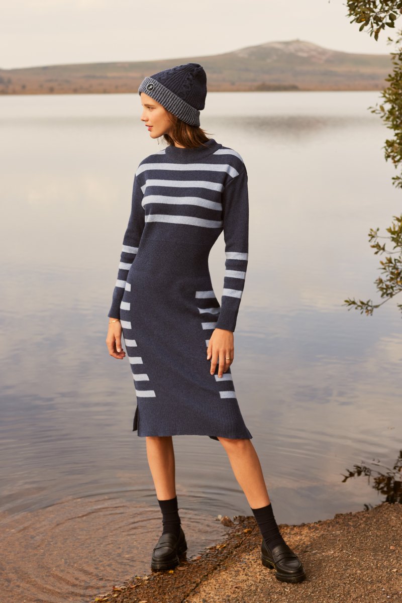 La robe pull Amor-lux X Nolwenn Faligot