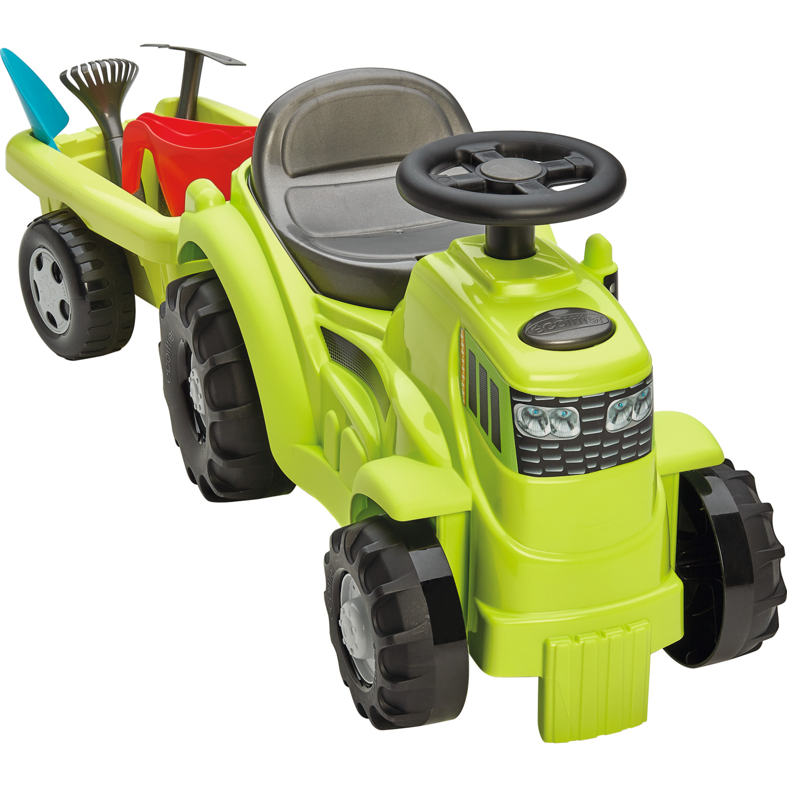 Écoiffier Traktor mit Anhänger