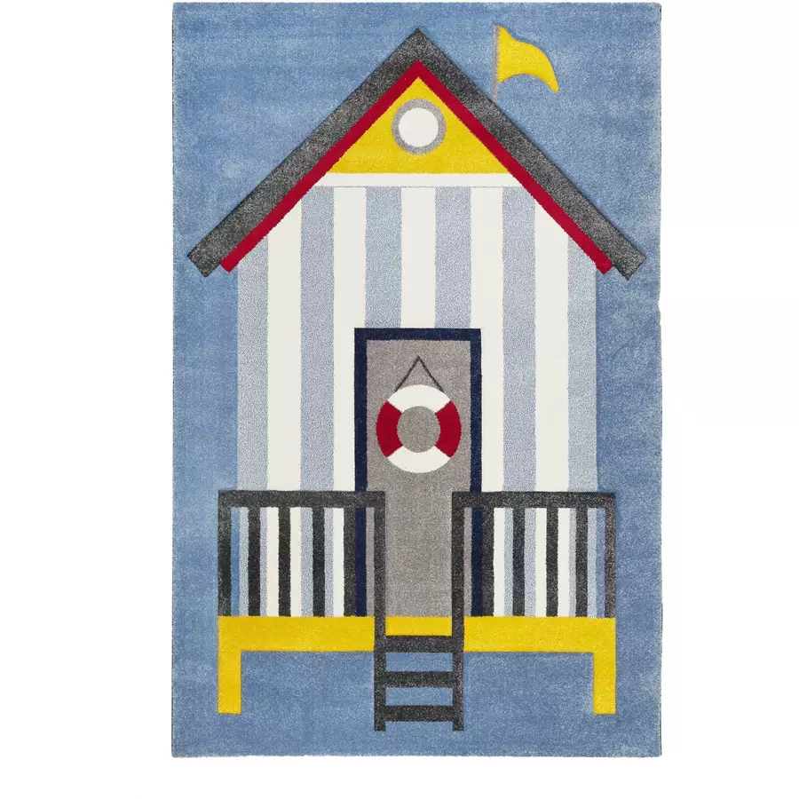 Esprit Kinderteppich Sea Castle blau