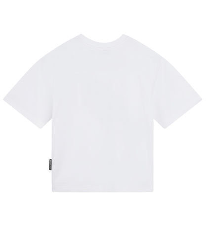 Little Marc Jacobs T-shirt - Hvid/Sort m. B?ltetaske