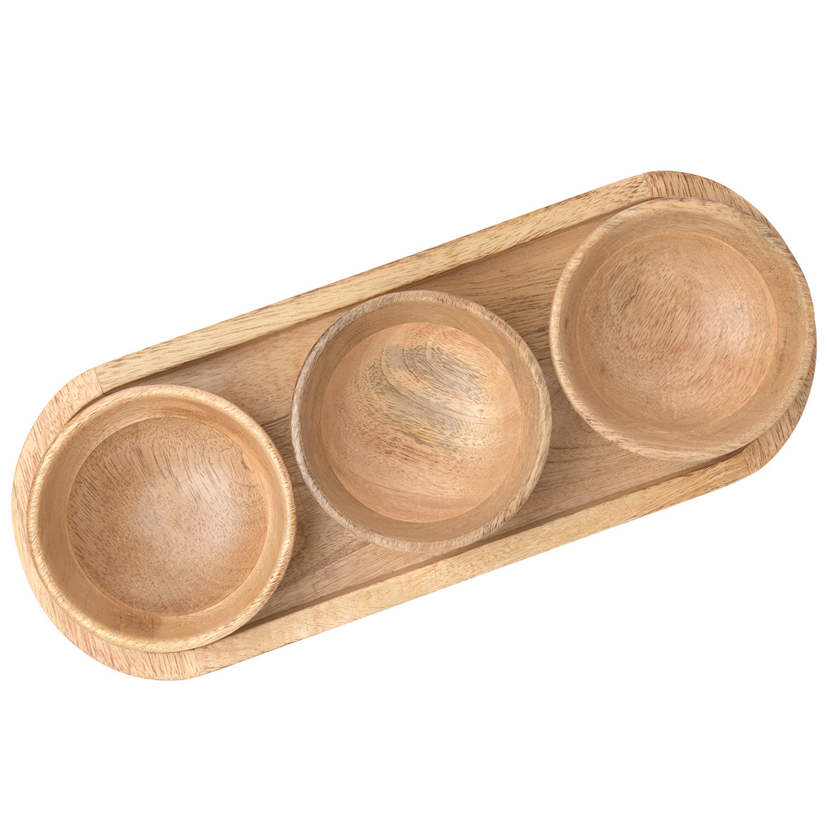 My Home Schalen-Set 4-teilig braun