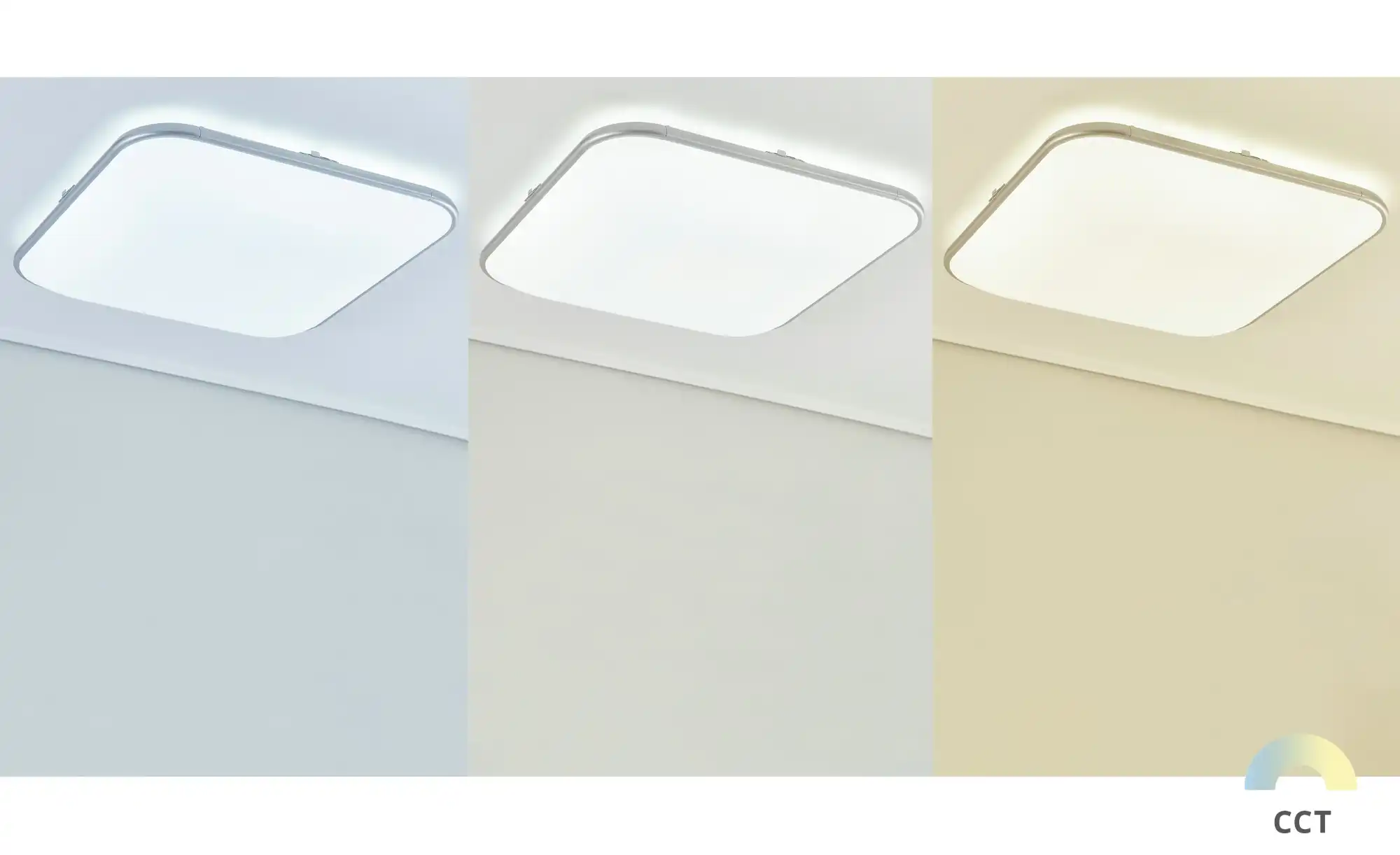 Meisterleuchten LED-Deckenleuchte, Acryl weiß, quadratisch