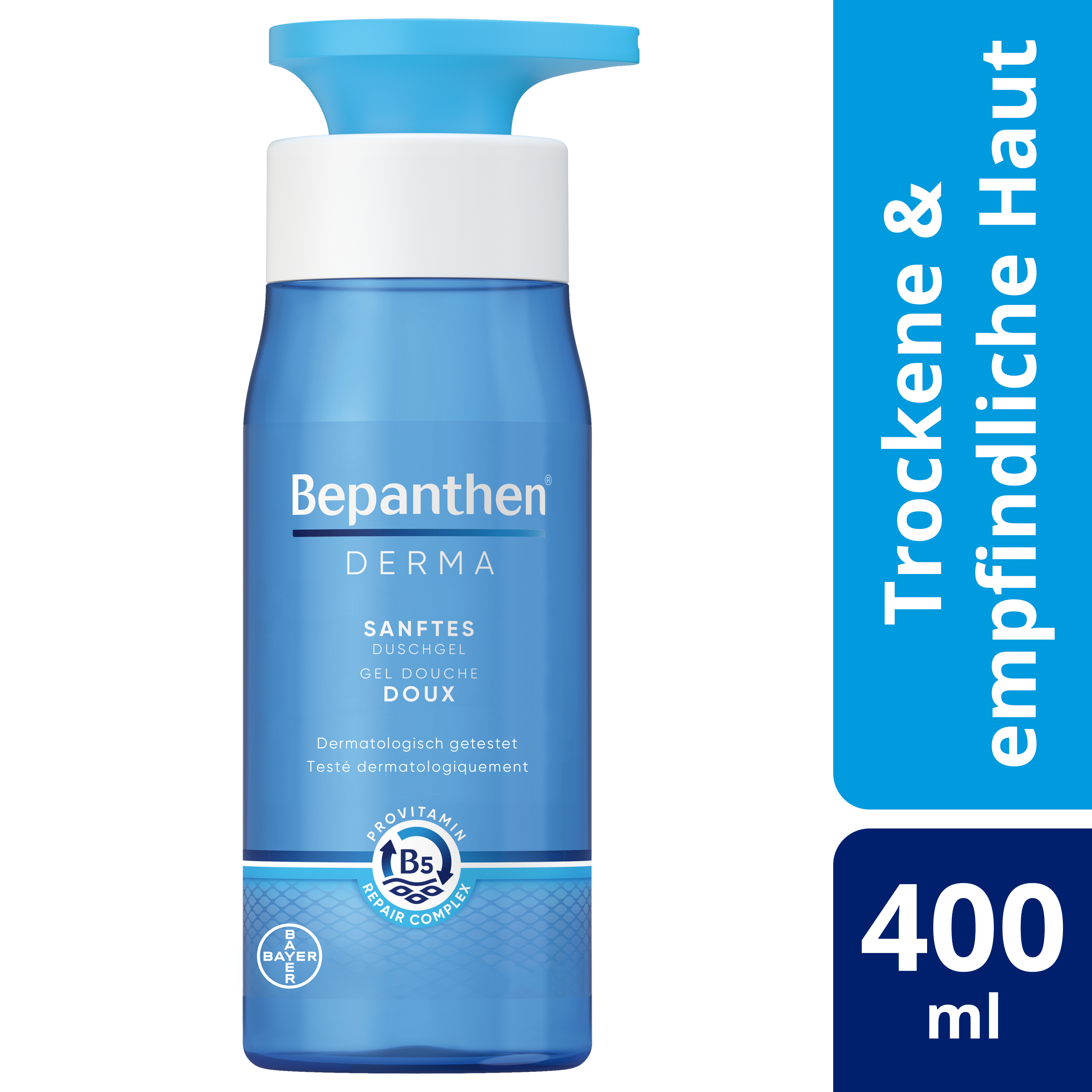 BEPANTHEN DERMA Duschgel Gel sanft Disp 400 ml