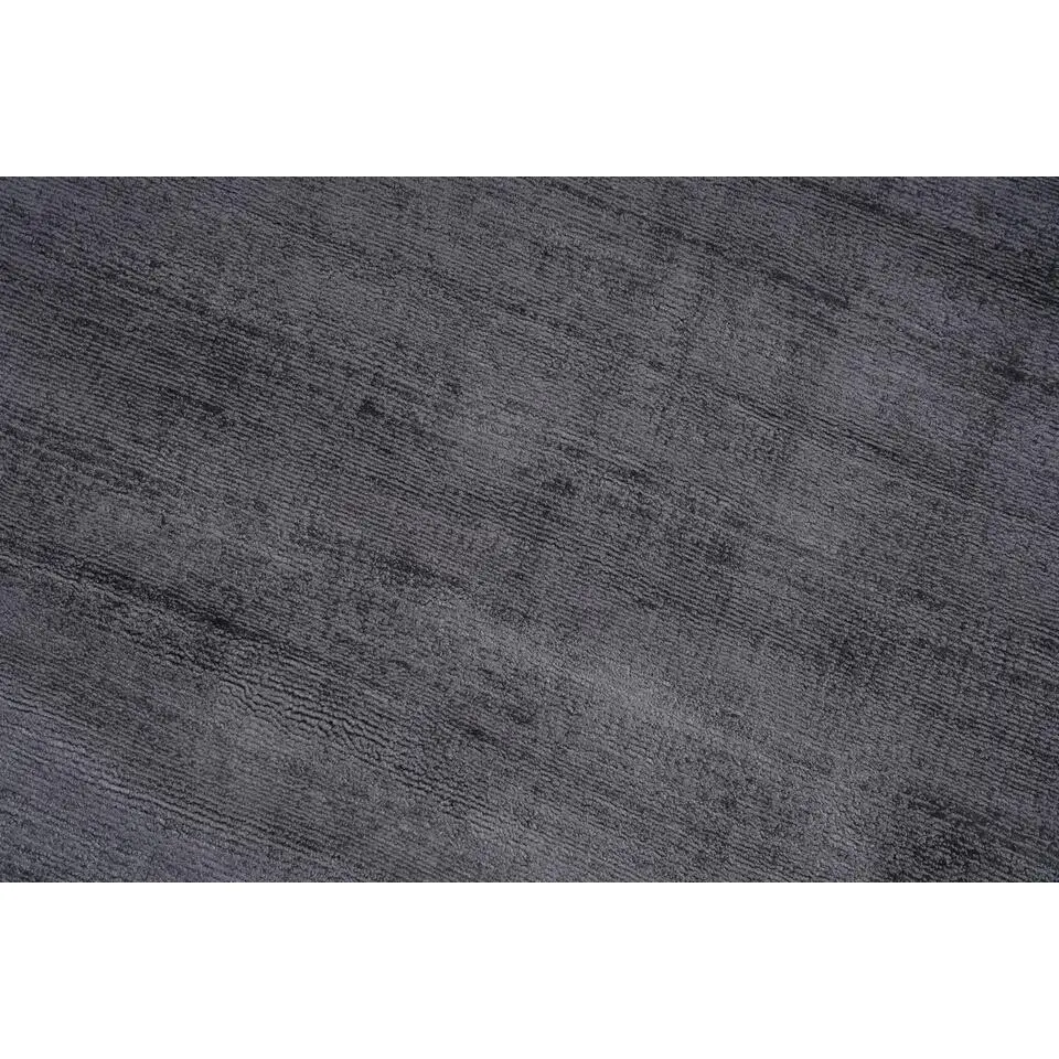 Dutch Lifestyle - Viscose - Vloerkleed - 195cm rond - Grijs