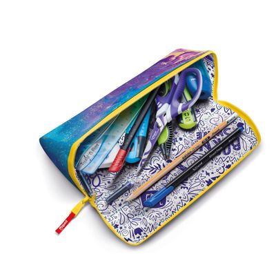 Maped - Trousse à ouverture XXL Trendy - rose - réversible et personnalisable