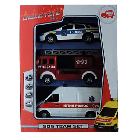 Dickie Toys S.O.S. Team Set, sortiert
