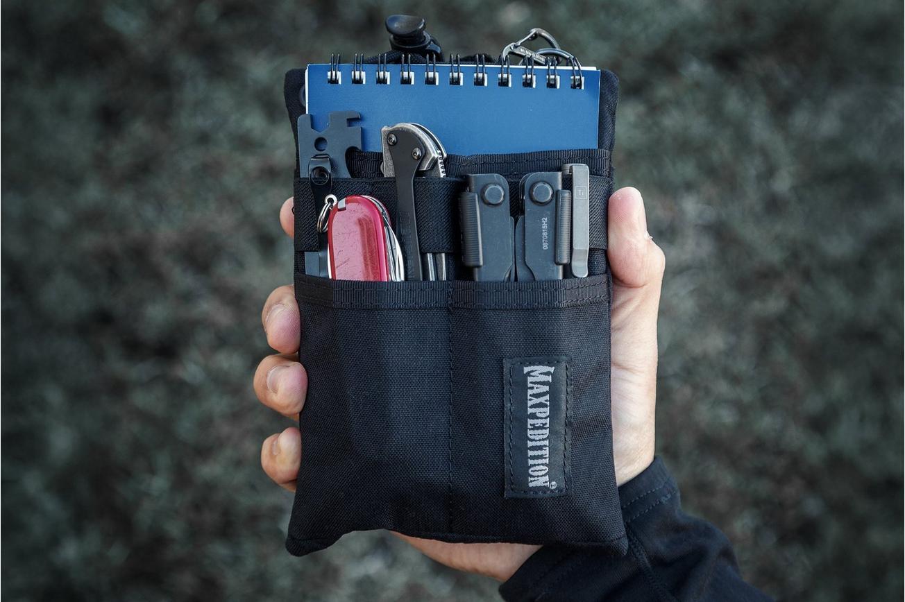 Maxpedition Platy Pocket Organizer 0236B 5x7 Black, pouch