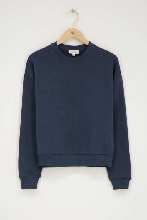 Donkergrijze sweater 