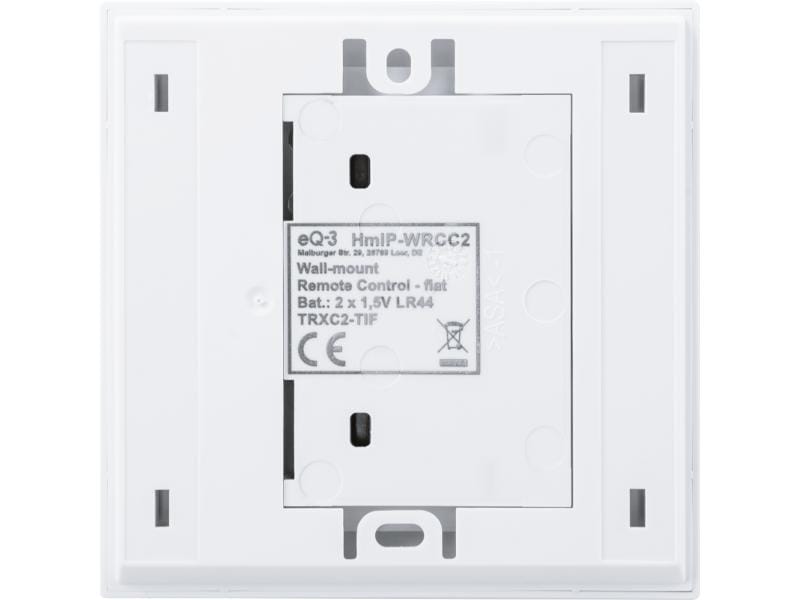 Homematic IP Smart Home Wandtaster flach Wandtaster – HmIP-WRCC2