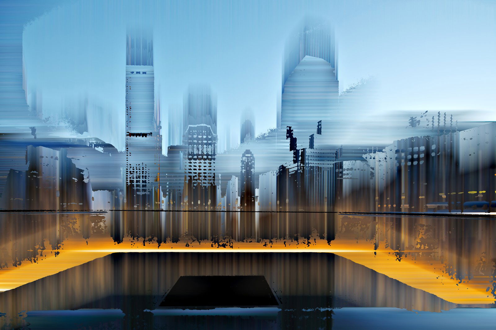 NY Projection LII by Sabine Wild - Limited Edition. Edition of: 150. Signed.