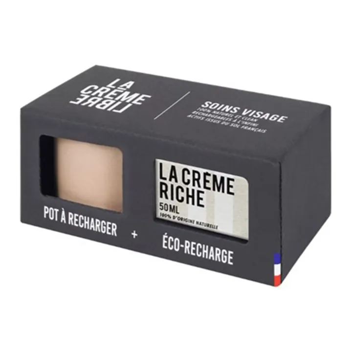 La Crème Libre Duo La Crème Riche 50 ml & Pot