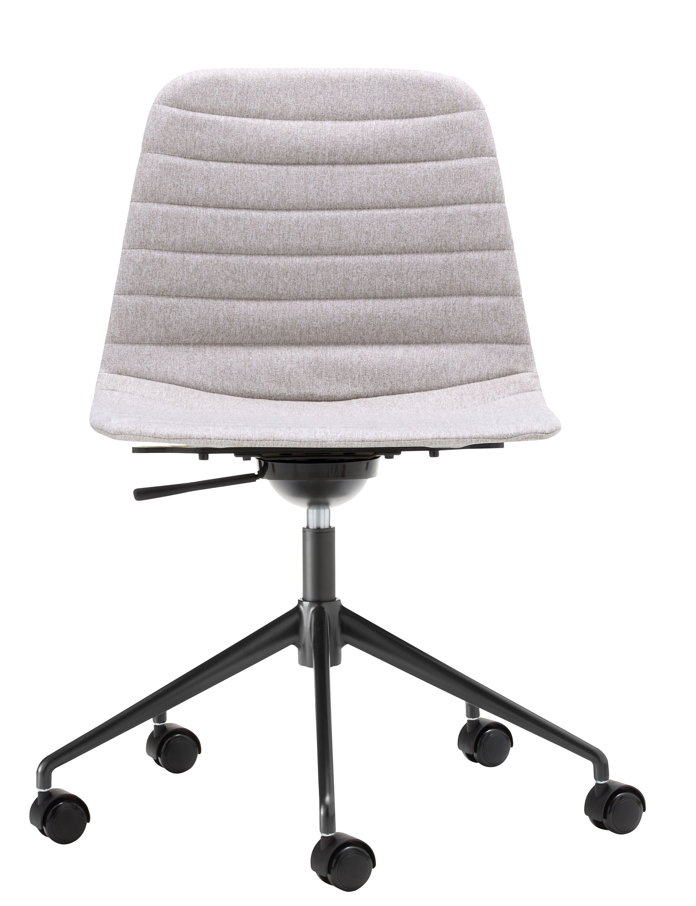 MUSK Bürostuhl - Beige / B: 65.5 cm x T: 65.5 cm x H: 80.5 cm