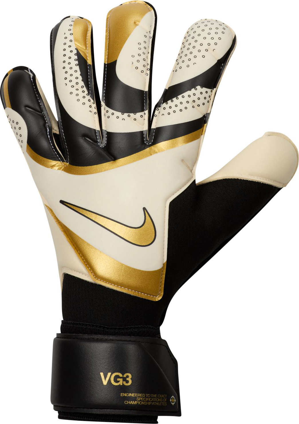 Vapor Grip3 Keeperhansker 011/Black/White/Metallic Gold Coin