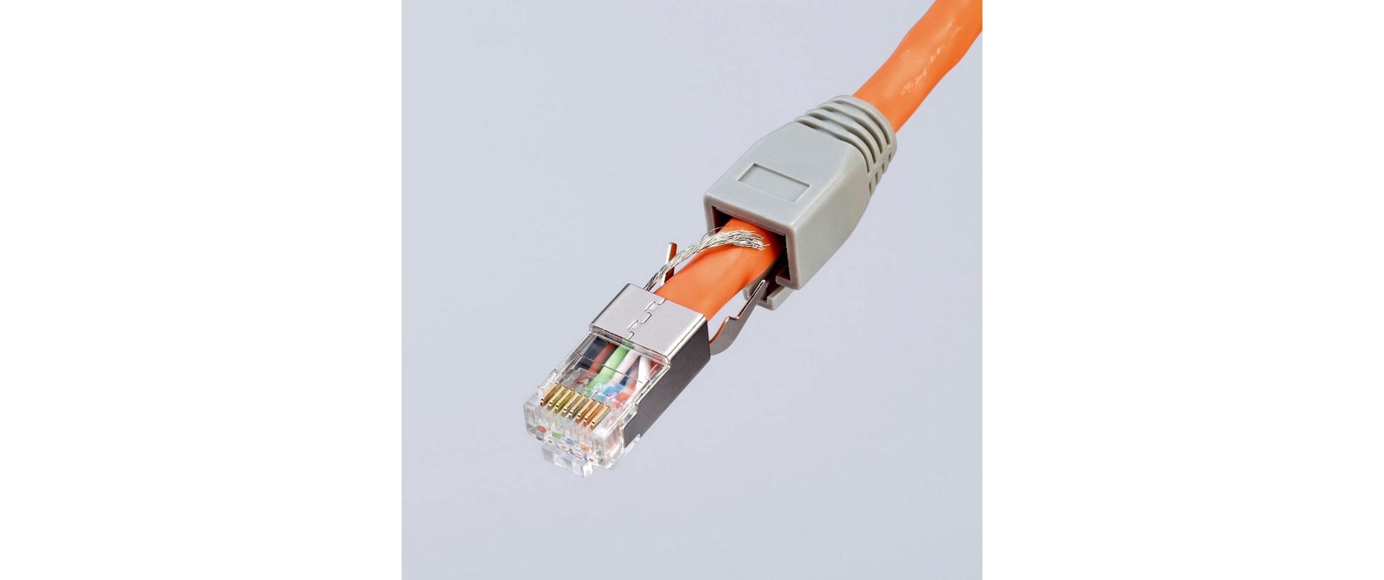 Crimpzange für RJ45-Westernstecker 190 mmCrimpzange für Kabelschnitt