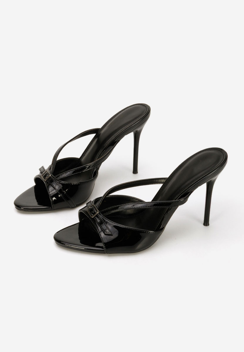 Mules a talon noirs Alessandra