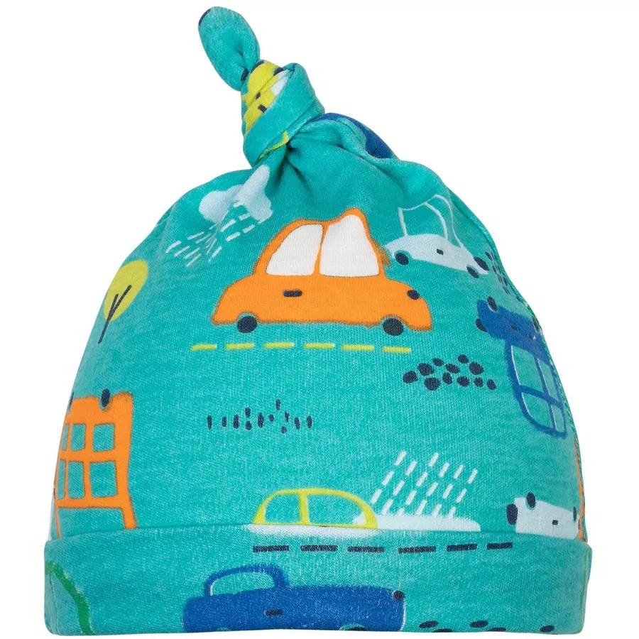 MINOTI Set aus 2 Mützchen GrünBlau