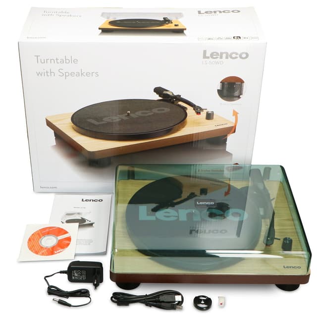 Lenco LS-50 Pladespiller (Træ)
