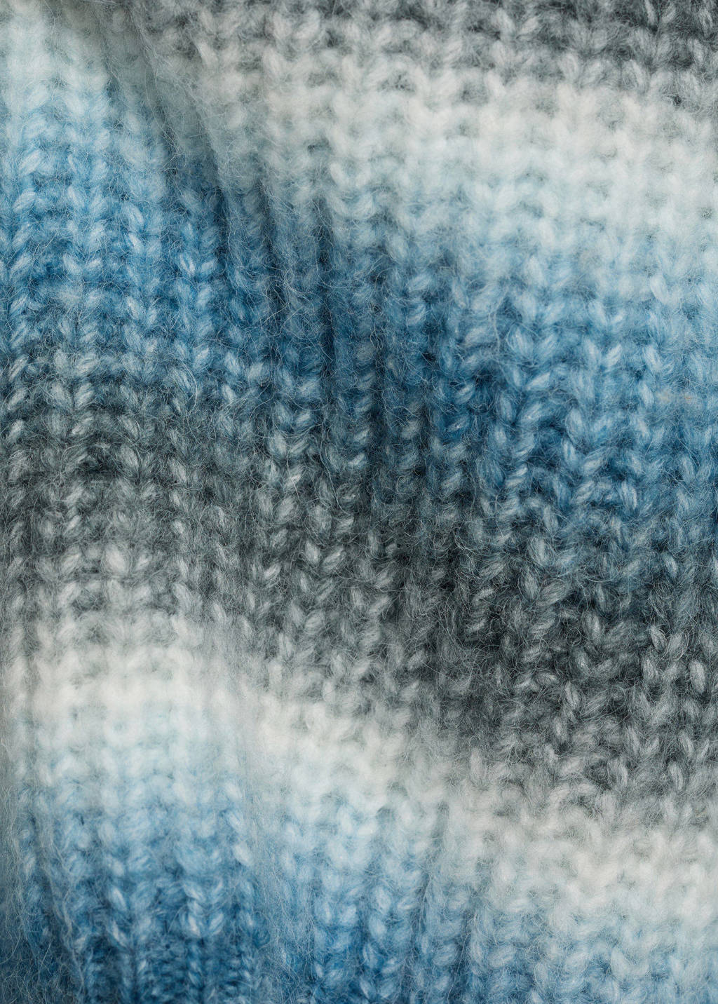 MANGO TEEN gebreide trui blauw