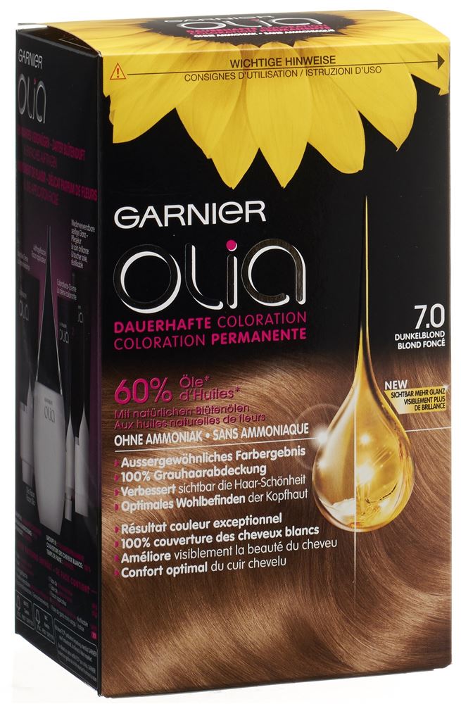 OLIA Haarfarbe 7.0 Dunkelblond 1 Stk