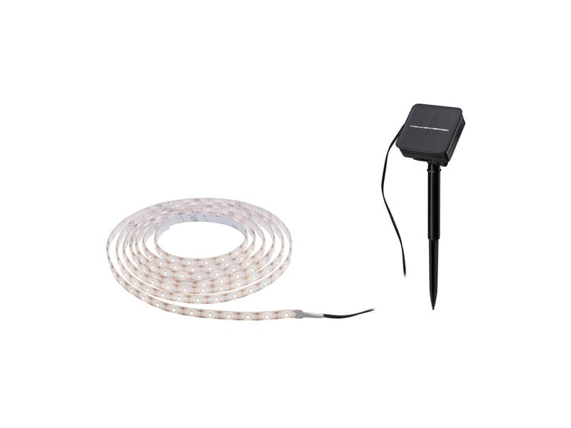 Paulmann LED Stripe Solar 3 m Dämmerungssensor und Akku Universalstreifenleuchte