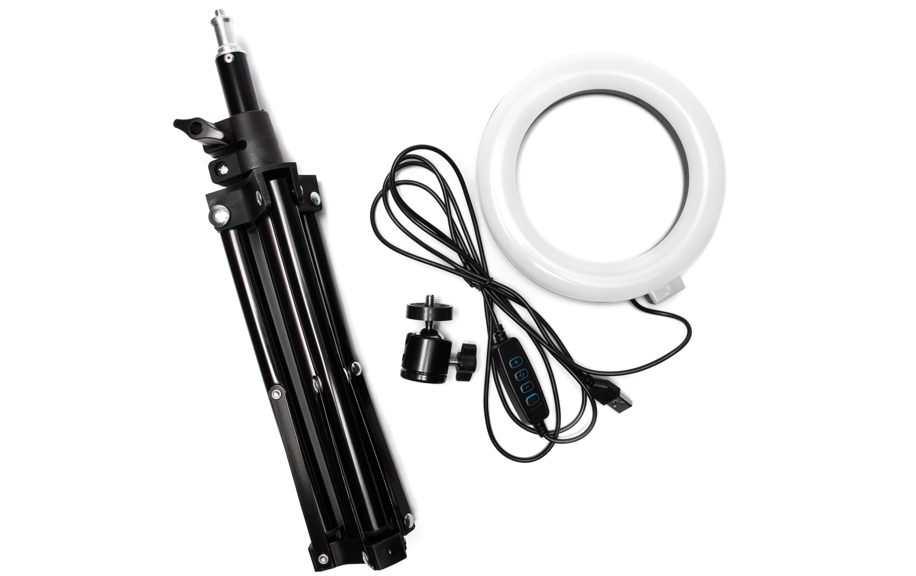 LED Ring Light Make-up Perfector SchwarzRinglicht