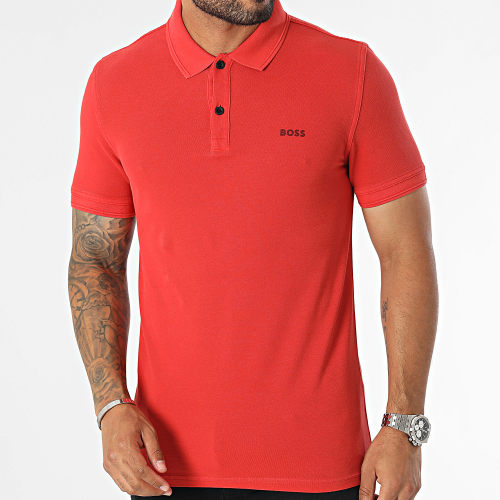 Polo Manches Courtes Slim Prime 50468576 Rouge