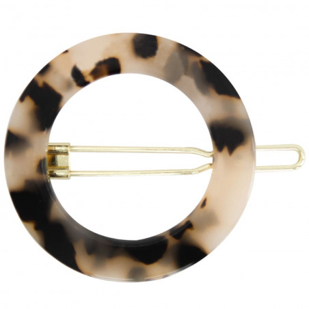 Bachca Barrette Ronde Ecaille