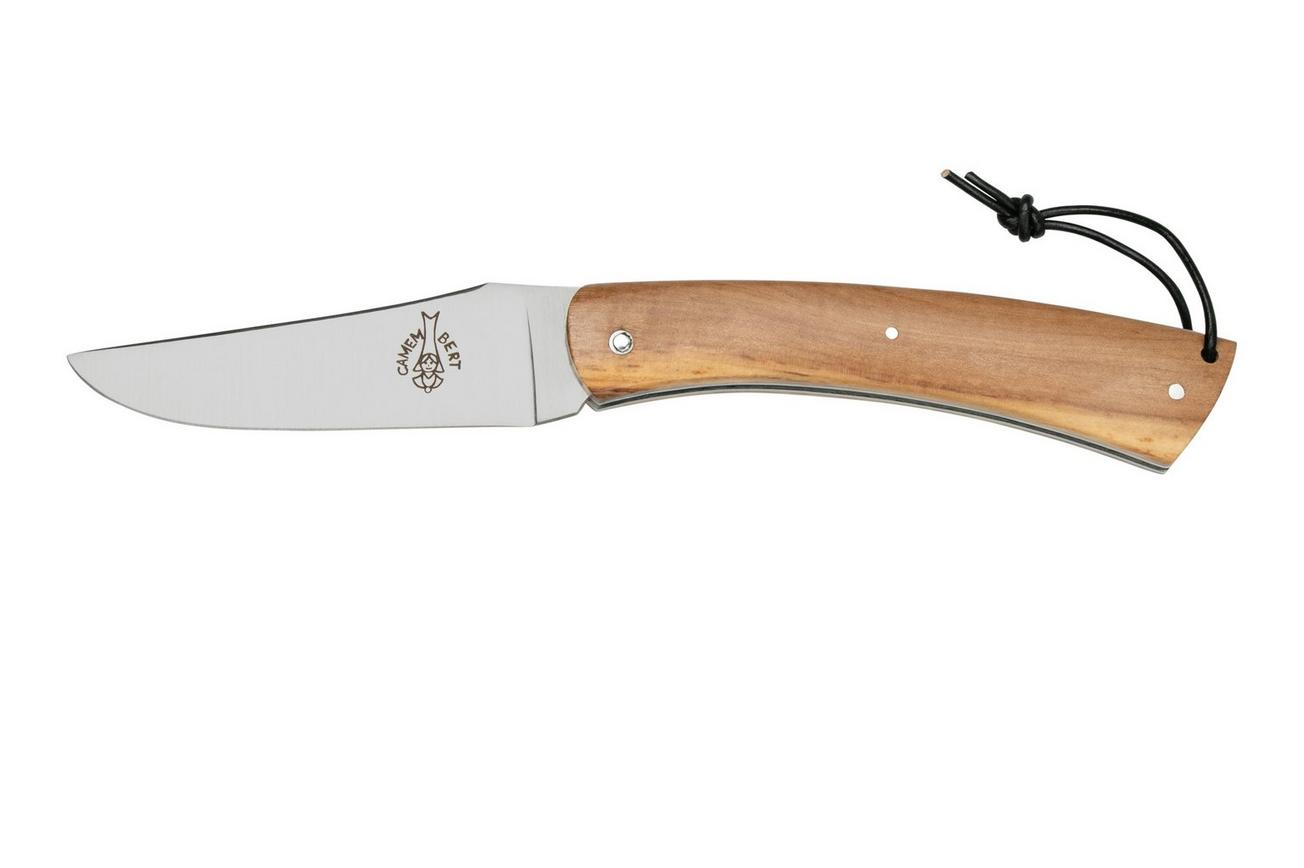 Laguiole en Aubrac Camembert Olive CAM99OLI olijfhout, zakmes