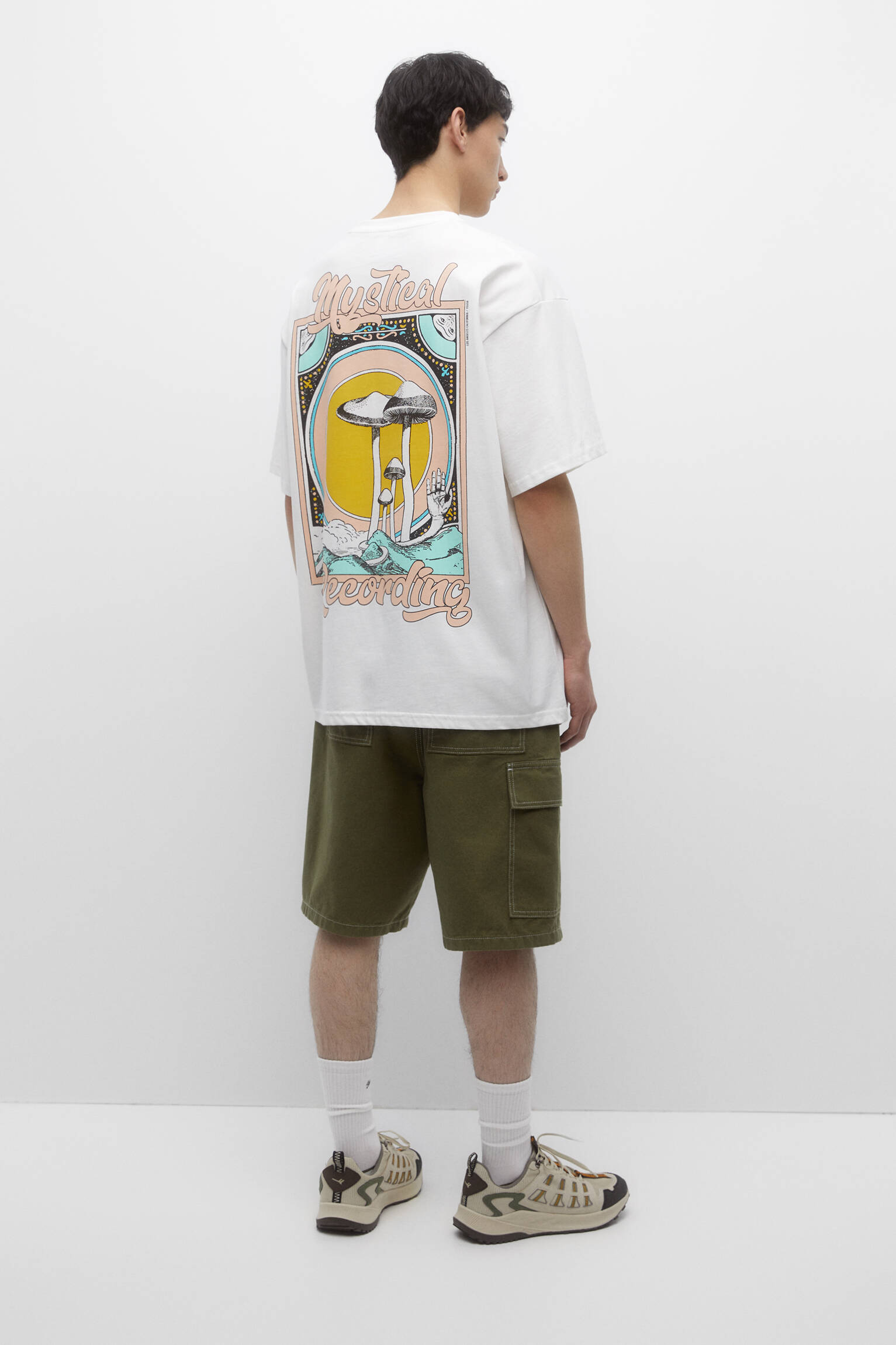 CAMISETA DE MANGA CURTA ESTAMPADA - RAW