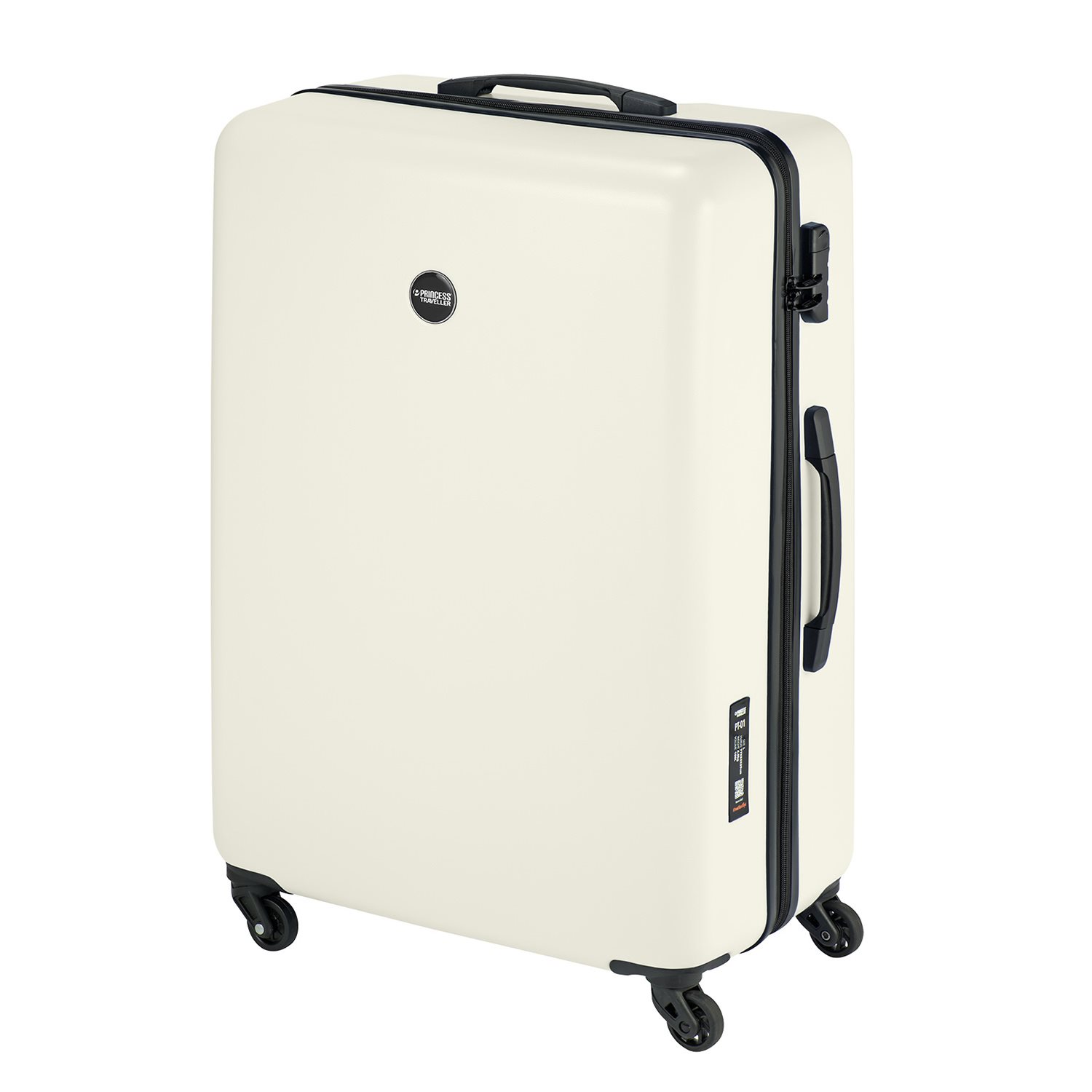 Princess Traveller PT-01 Large Trolley pearl white
