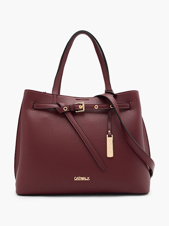 Catwalk Handtasche Burgunder