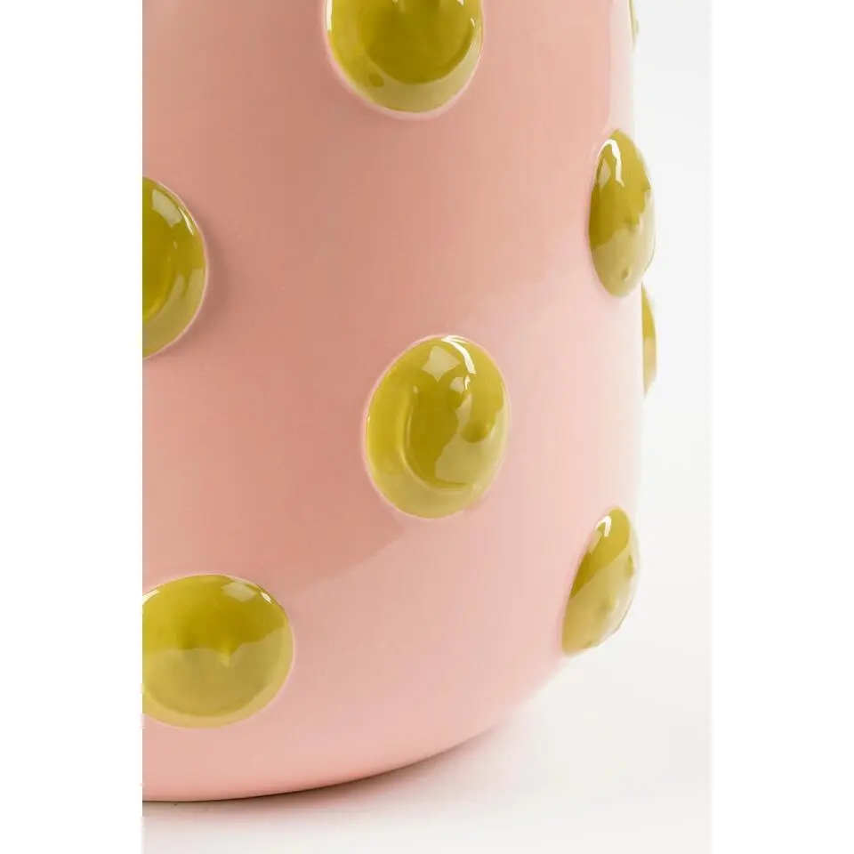 Mica Decorations Smiley Vaas - H28 x Ø29 cm - Keramiek