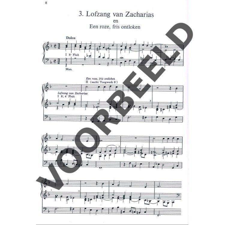 J.C. Willemsen Kerstsuite voor orgel