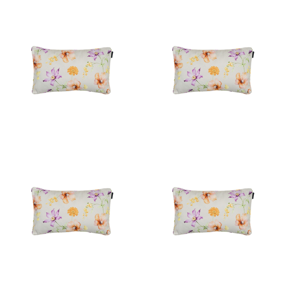 Madison Florina purple Sierkussen - Set van 4