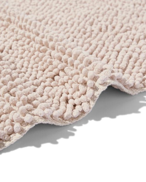 tapis de bain 60x120 chenille beige