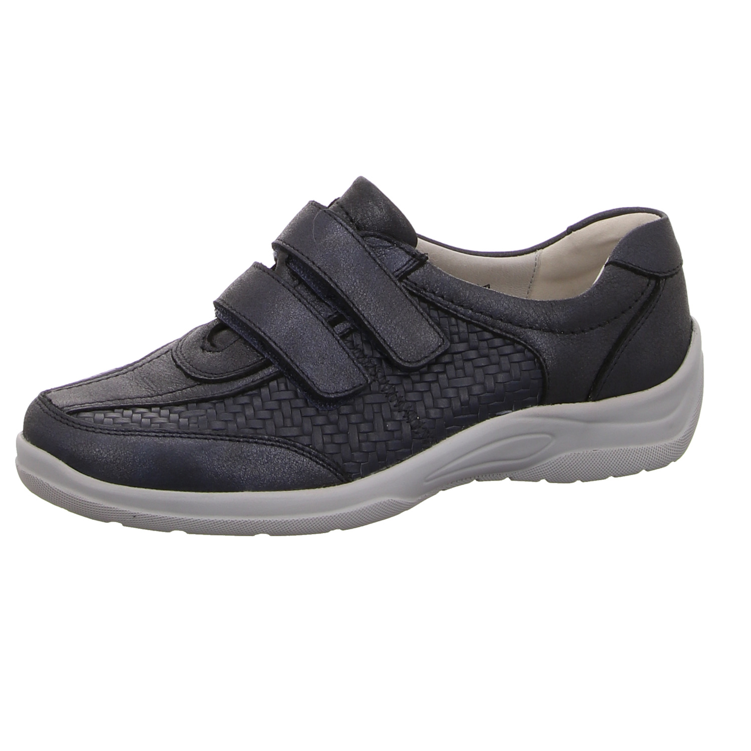 Waldläufer Halbschuh blau blau