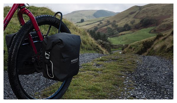 Sacoche de Porte-Bagages Brooks Scape Small 10-13L Marron Kaki Mud