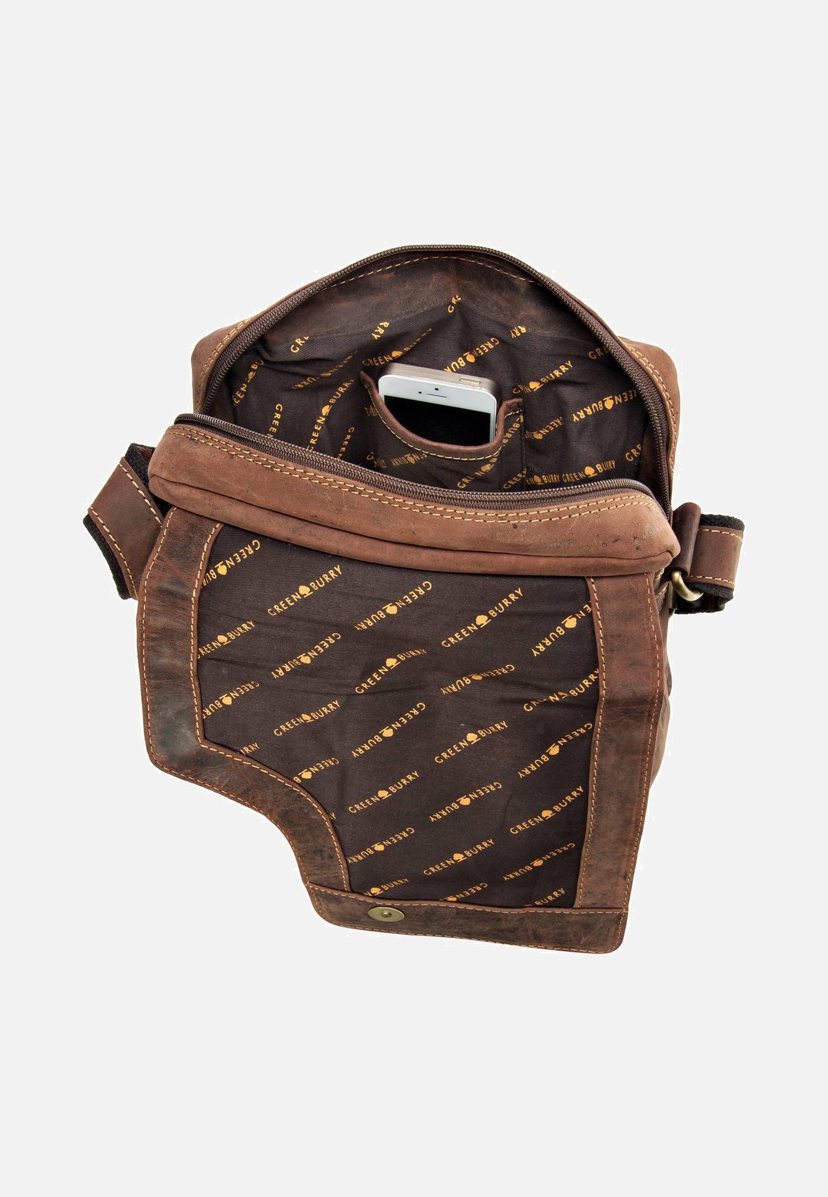 Vintage Revolver Bag Sattelbraun - Crossbody Bag